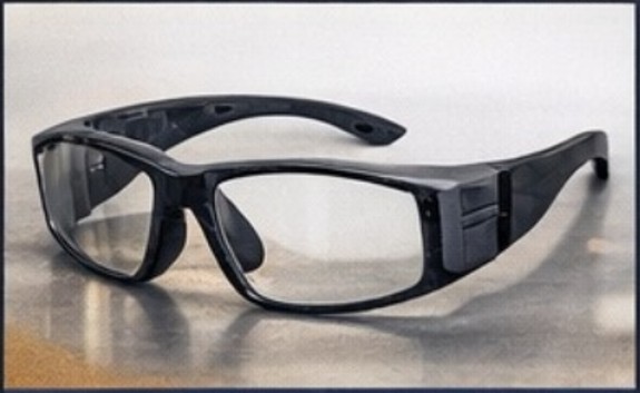 Óculos de segurança envolventes graduados WKVision — cobertura lateral ampla para uso industrial